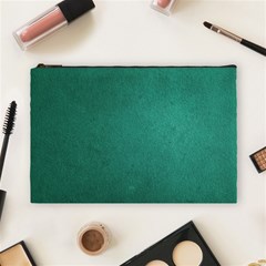 Background-green Cosmetic Bag (large) by nateshop