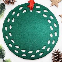 Background-green Ornament (Round Filigree)