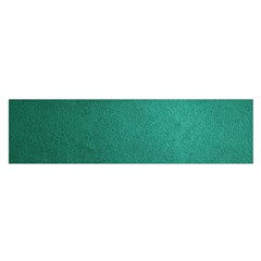 Background-green Oblong Satin Scarf (16  x 60 )