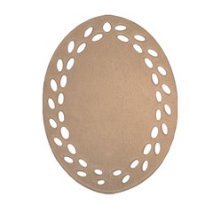 Background-mocca Ornament (oval Filigree) by nateshop