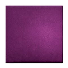 Background-purple Tile Coaster