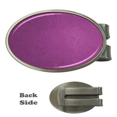 Background-purple Money Clips (oval)  by nateshop