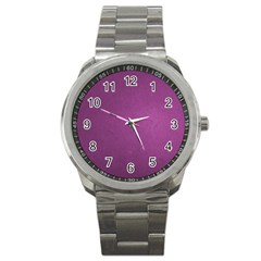 Background-purple Sport Metal Watch by nateshop