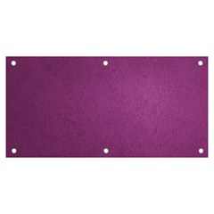 Background-purple Banner And Sign 6  X 3 