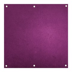 Background-purple Banner And Sign 3  X 3 