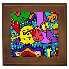 Cartoon Framed Tile