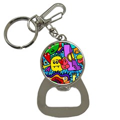 Cartoon Bottle Opener Key Chain by nateshop