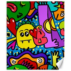 Cartoon Canvas 8  X 10  by nateshop