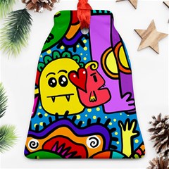 Cartoon Bell Ornament (two Sides) by nateshop