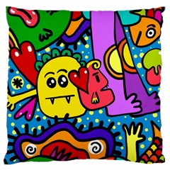 Cartoon Large Cushion Case (two Sides)