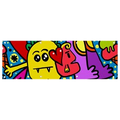 Cartoon Banner And Sign 9  X 3 