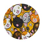 Cats Round Ornament (Two Sides) Back