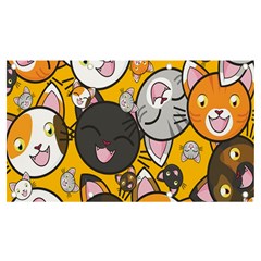 Cats Banner And Sign 7  X 4 