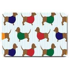 Dachshund Large Doormat  by nateshop