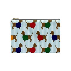 Dachshund Cosmetic Bag (medium) by nateshop