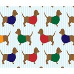 Dachshund Deluxe Canvas 14  x 11  (Stretched) 14  x 11  x 1.5  Stretched Canvas