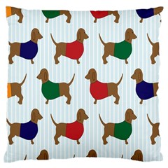 Dachshund Standard Flano Cushion Case (two Sides) by nateshop