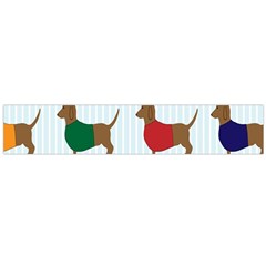 Dachshund Large Flano Scarf  by nateshop