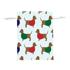 Dachshund Lightweight Drawstring Pouch (l) by nateshop