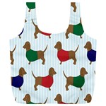 Dachshund Full Print Recycle Bag (XXL) Front