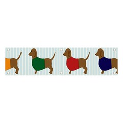 Dachshund Banner And Sign 4  X 1 