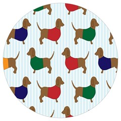 Dachshund Round Trivet