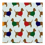 Dachshund Banner and Sign 4  x 4  Front