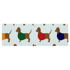 Dachshund Banner And Sign 6  X 2 