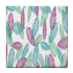 Feathers Tile Coaster