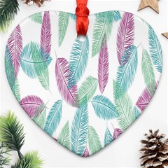 Feathers Ornament (heart)