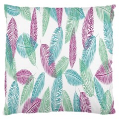 Feathers Standard Flano Cushion Case (two Sides) by nateshop