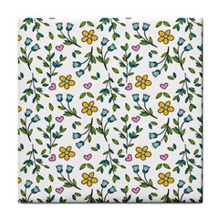 Flowers-beutiful Tile Coaster