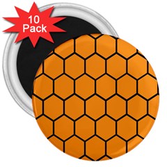 Honeycomb 3  Magnets (10 Pack)  by nateshop