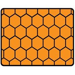 Honeycomb Fleece Blanket (medium)  by nateshop