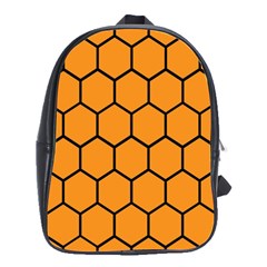 Honeycomb School Bag (large) by nateshop