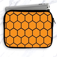 Honeycomb Apple Ipad 2/3/4 Zipper Cases by nateshop