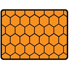 Honeycomb Double Sided Fleece Blanket (large)  by nateshop