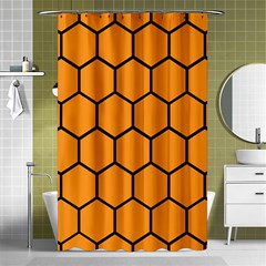 Honeycomb Shower Curtain 48  X 72  (small)  by nateshop