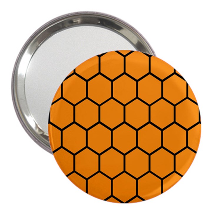 Honeycomb 3  Handbag Mirrors