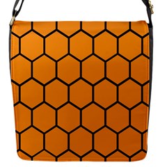 Honeycomb Flap Closure Messenger Bag (s) by nateshop