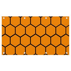 Honeycomb Banner And Sign 7  X 4 