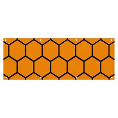 Honeycomb Banner And Sign 8  X 3 