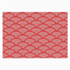 Japanese-wave Large Glasses Cloth (2 Sides) by nateshop