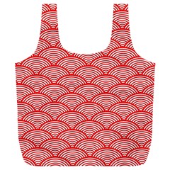 Japanese-wave Full Print Recycle Bag (xl) by nateshop