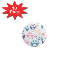 Pandas-panda 1  Mini Magnet (10 Pack)  by nateshop