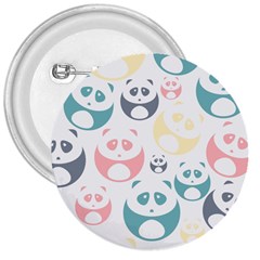 Pandas-panda 3  Buttons by nateshop