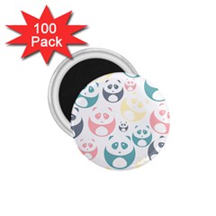 Pandas-panda 1 75  Magnets (100 Pack)  by nateshop