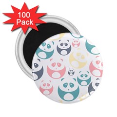 Pandas-panda 2 25  Magnets (100 Pack)  by nateshop