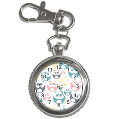 Pandas-panda Key Chain Watches by nateshop