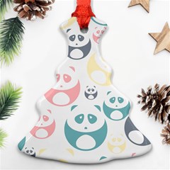 Pandas-panda Christmas Tree Ornament (two Sides)